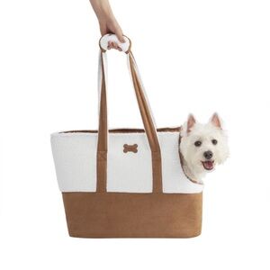 KOOLABURRA by UGG Sherpa & Faux Suede Pet Carrier